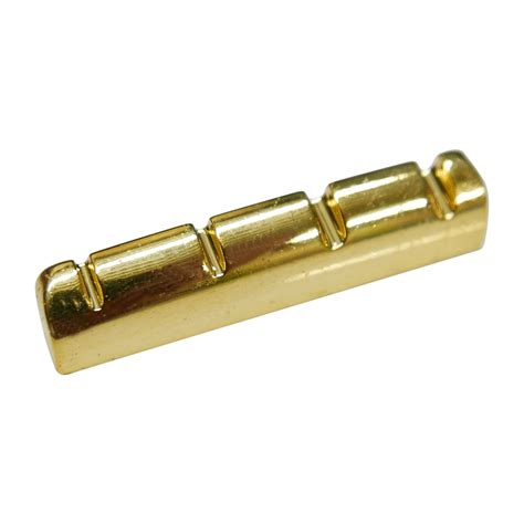 brass bass guitar nut